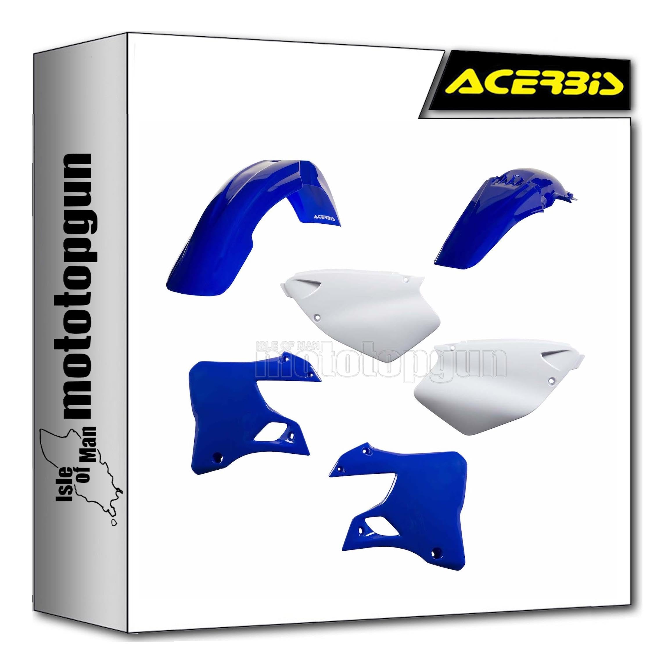 POLISPORT PARAFANGO ANTERIORE NERO YAMAHA YZ 450 F 2006-2009