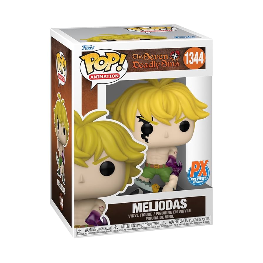 七つの大罪　POP FUNKO Funko Pop! Seven Deadly Sins (7DS) Set of 4 - Ban, Elizabeth