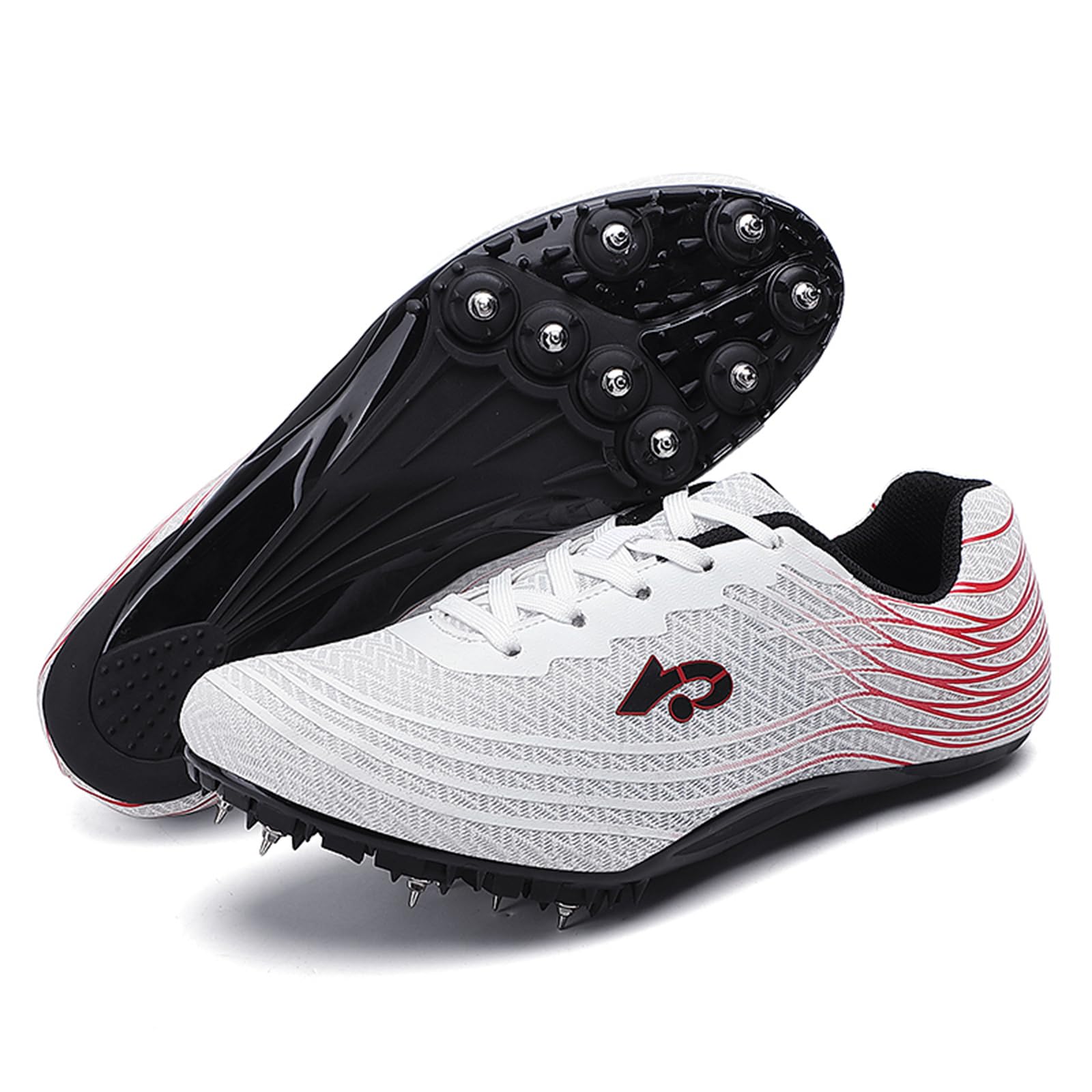 Chaussures D'athlétisme À Pointes Professionnelles pour Hommes Et Femmes Baskets De Course De Sprint Et De Saut