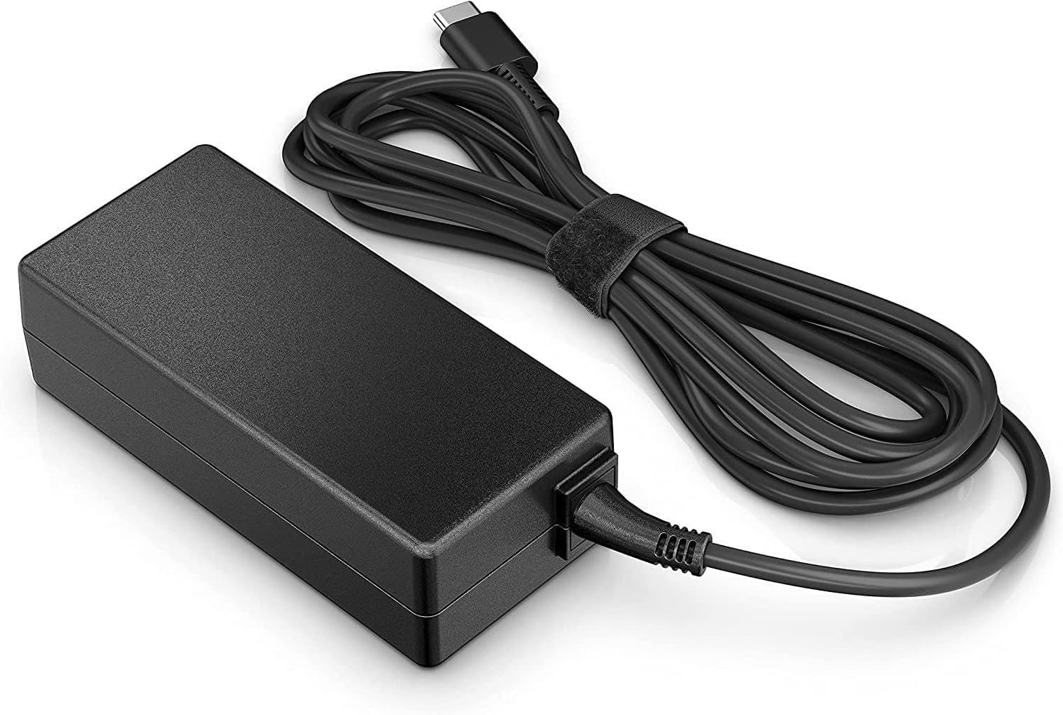 HP Adattatore CA USB-C da 45 W, Compatibile con Notebook e Tablet HP dotati di porta USB-C, Jack CA da 4,5 mm, Nero