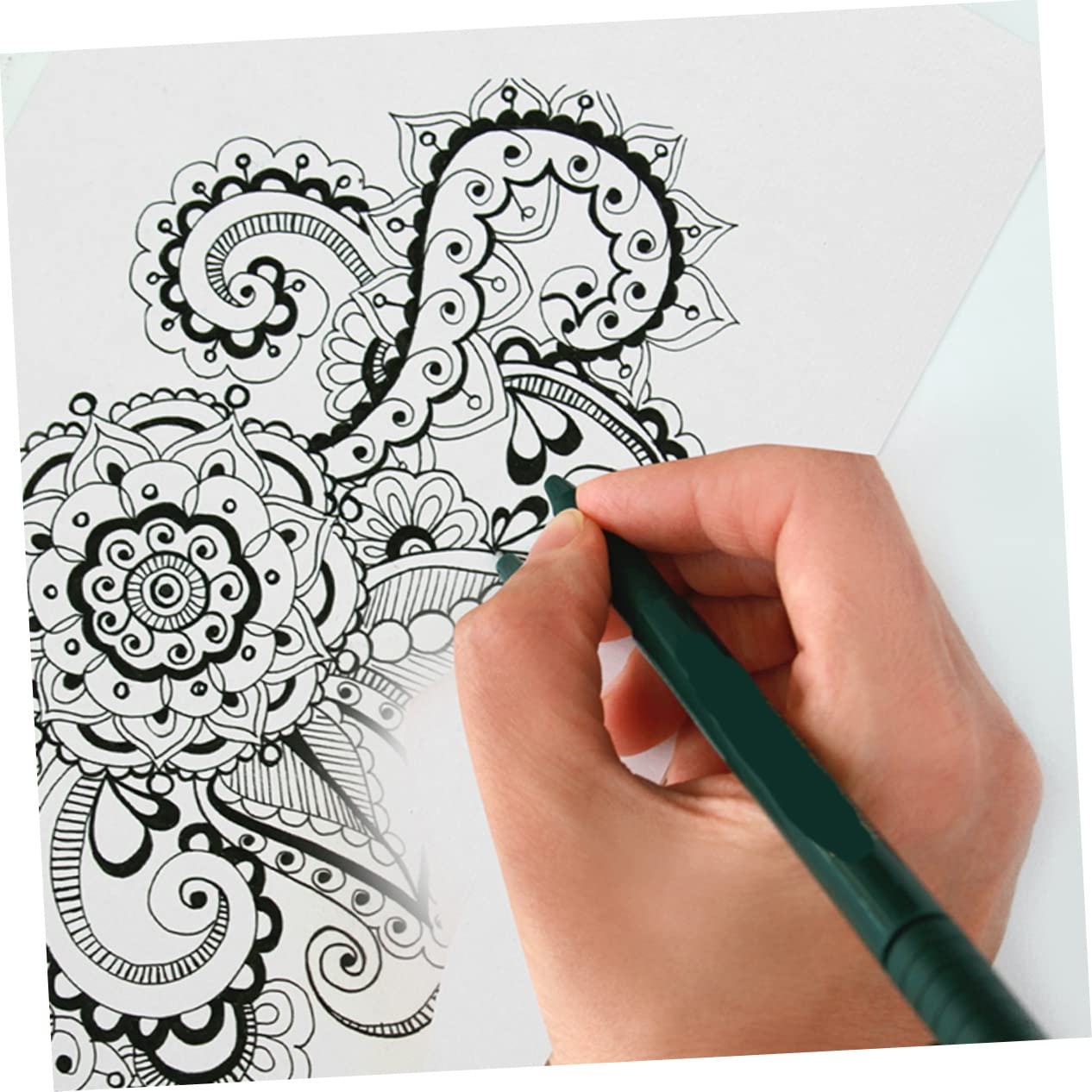 HAPINARY Papier Aquarelle Blanc Papier Épais pour Garçon et Filles, 100 Feuilles pour Dessin et Peinture, Coloriage à L’école la Maison