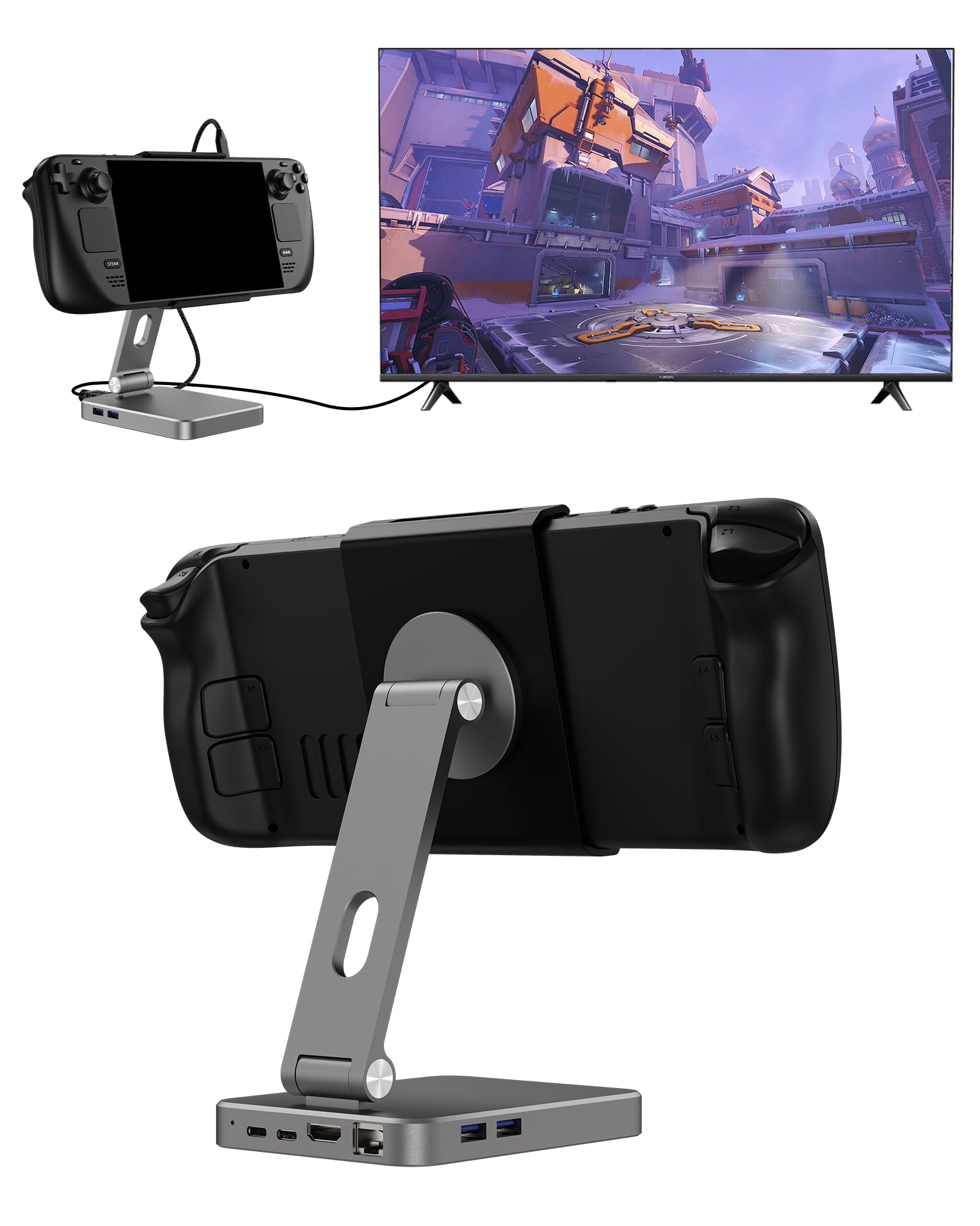 Amazon.com: Antank 2 in 1 Magnetic TV Dock & Foldable Stand for