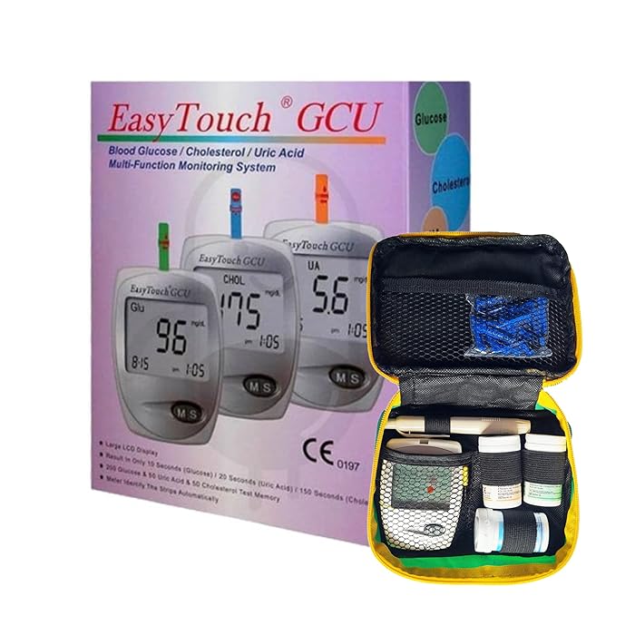 Buy Easytouch Glucose Cholesterol Uric Acid Monitor Testing Device