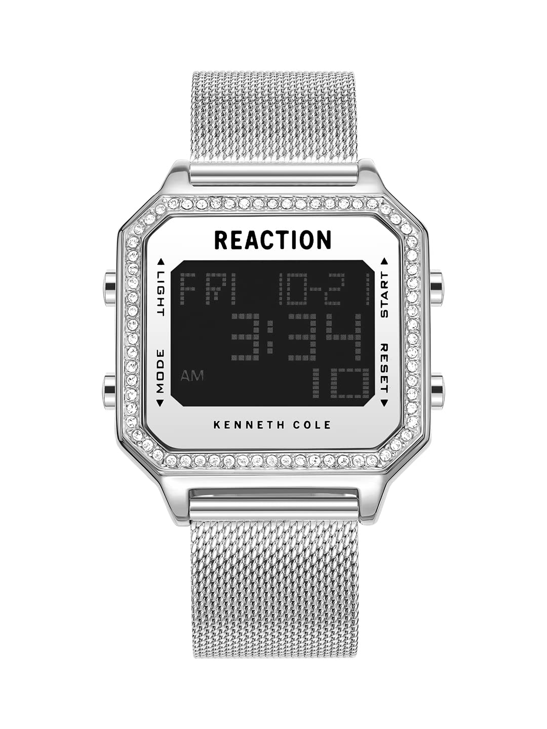 Kenneth Cole Reaction Digital Silver Dial Womens Watch-KRWGJ9007902 (B0BPJ18CQB) Amazon Price History, Amazon Price Tracker
