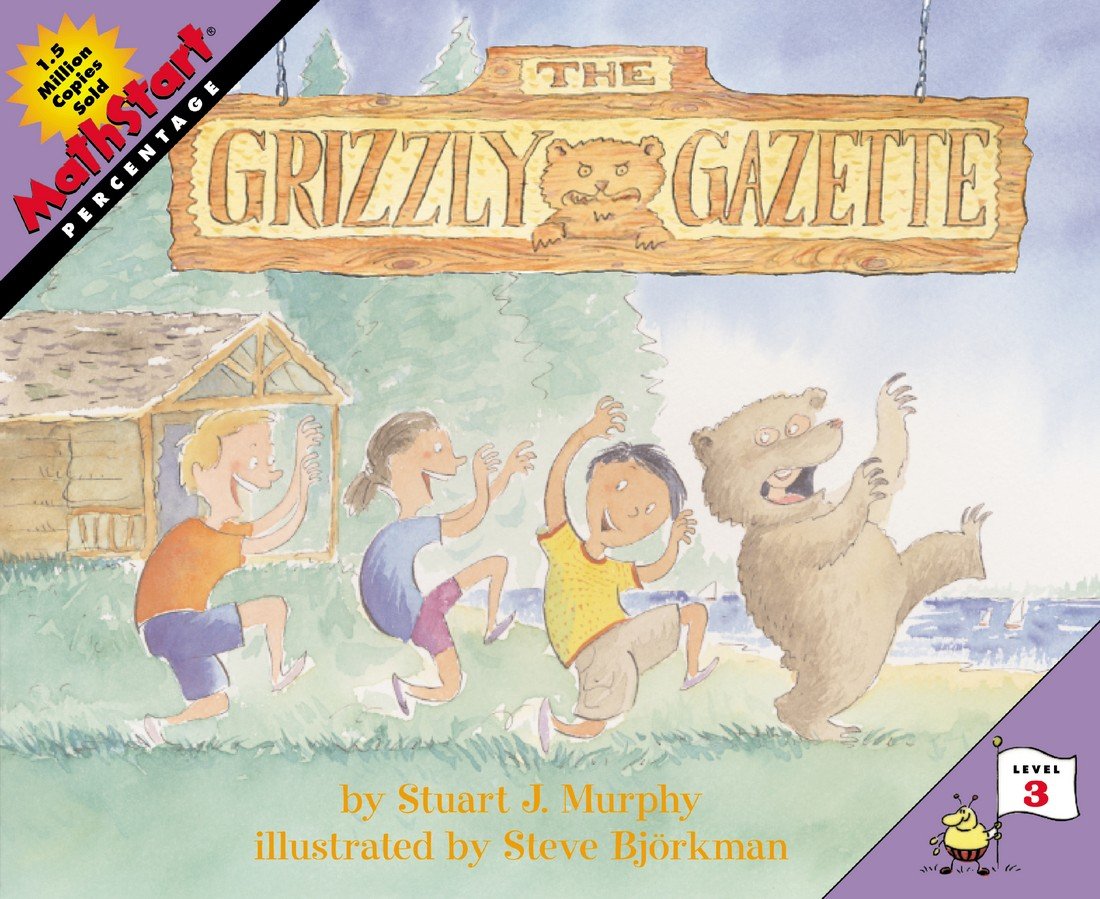 The Grizzly Gazette: Percentage (MathStart 3) Paperback – Picture Book, 21 April 2016
