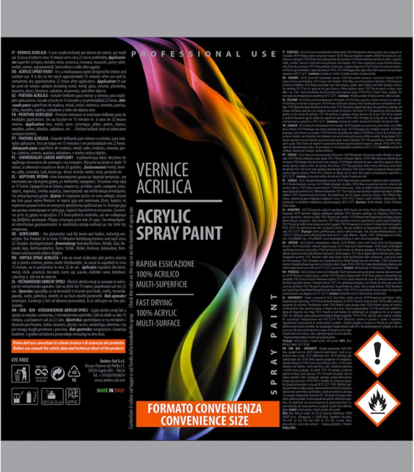 SIMPLETEK - 6 sztuk farby w sprayu w kolorze białym kremowym 400 ml | Puszka Spray White Cream do użytku wewnątrz i na zewnątrz uniwersalny