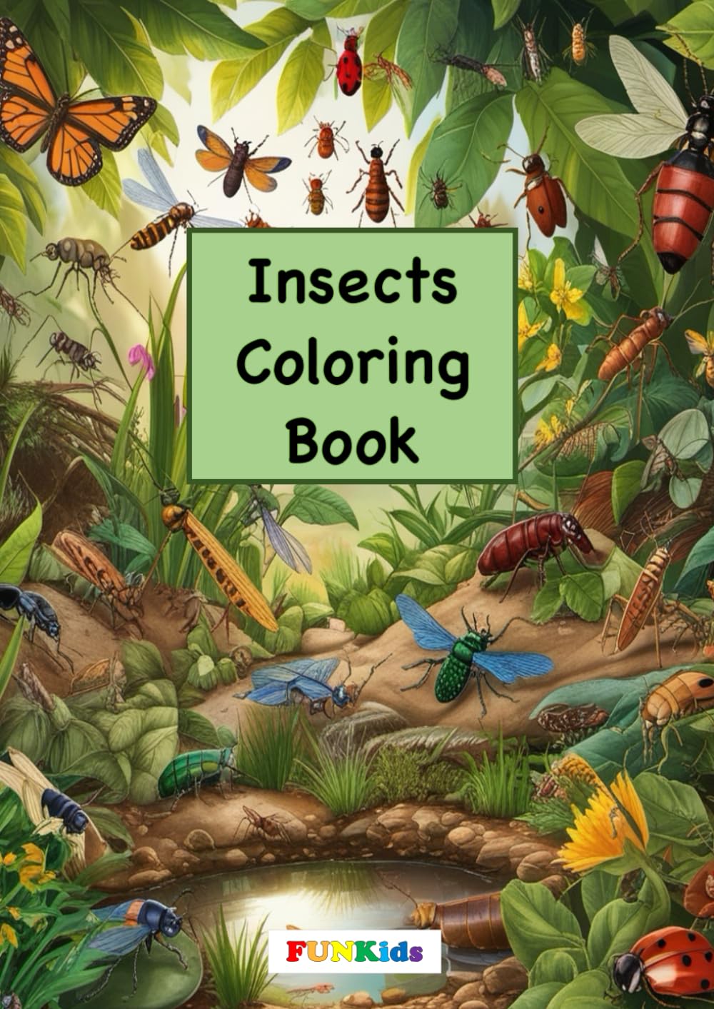 Insects Coloring Book
