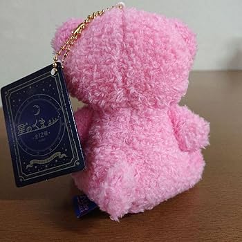 クマ型ぬいぐるみ 星とダイヤモンド付き Amazon.co.jp: 星のくまさん 12星座 誕生日 乙女座 くまの