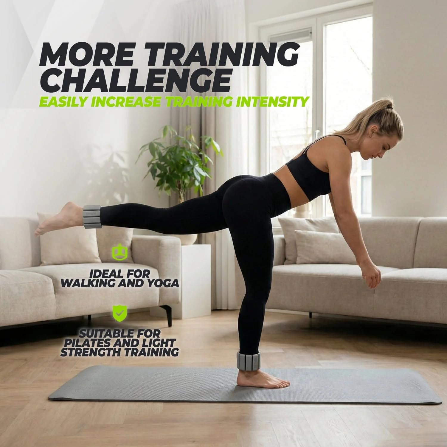 VirtuFit Waga kostki i nadgarstka na 2 x 500 g