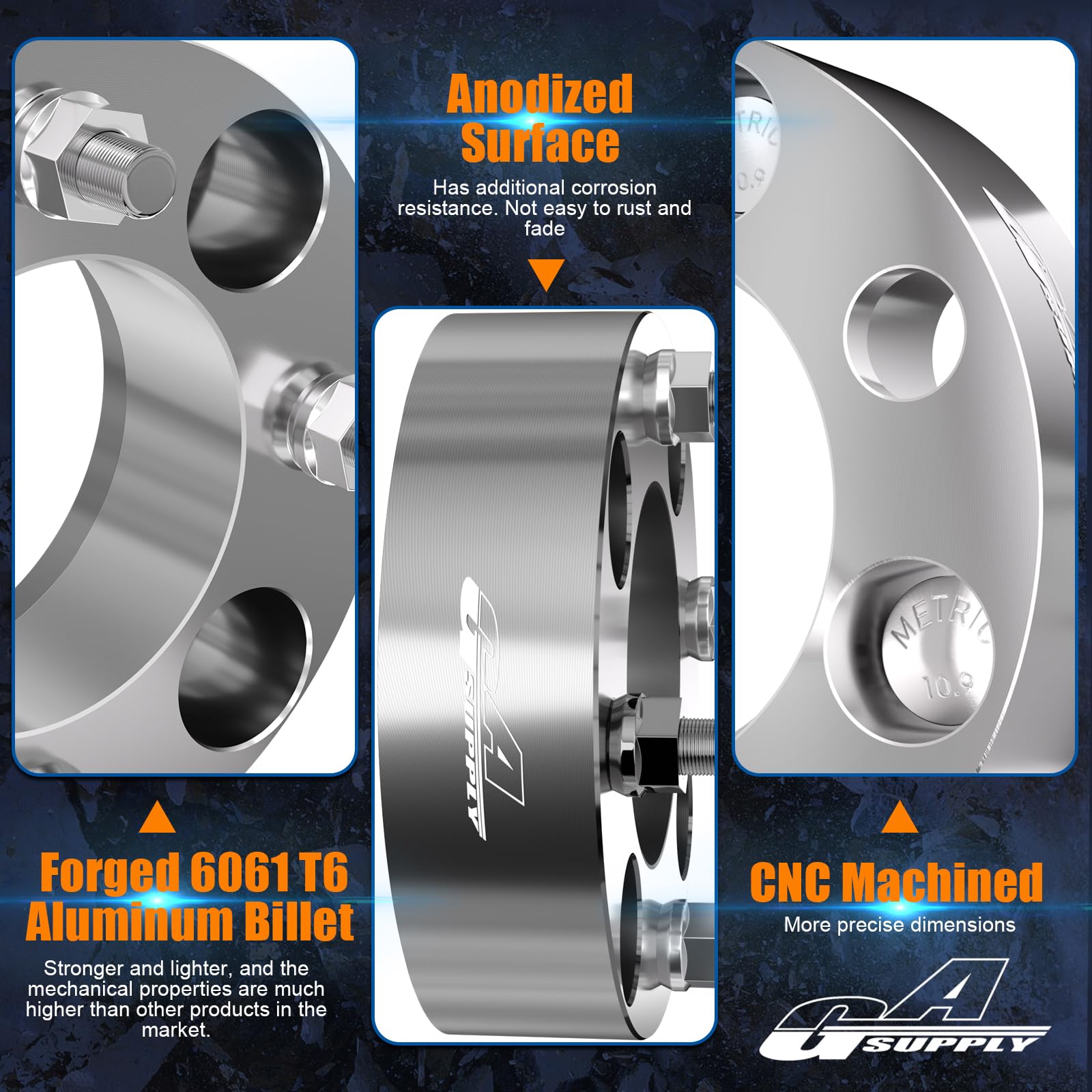 Amazon.com: GAsupply 4x110 ATV Wheel Spacers 1.5
