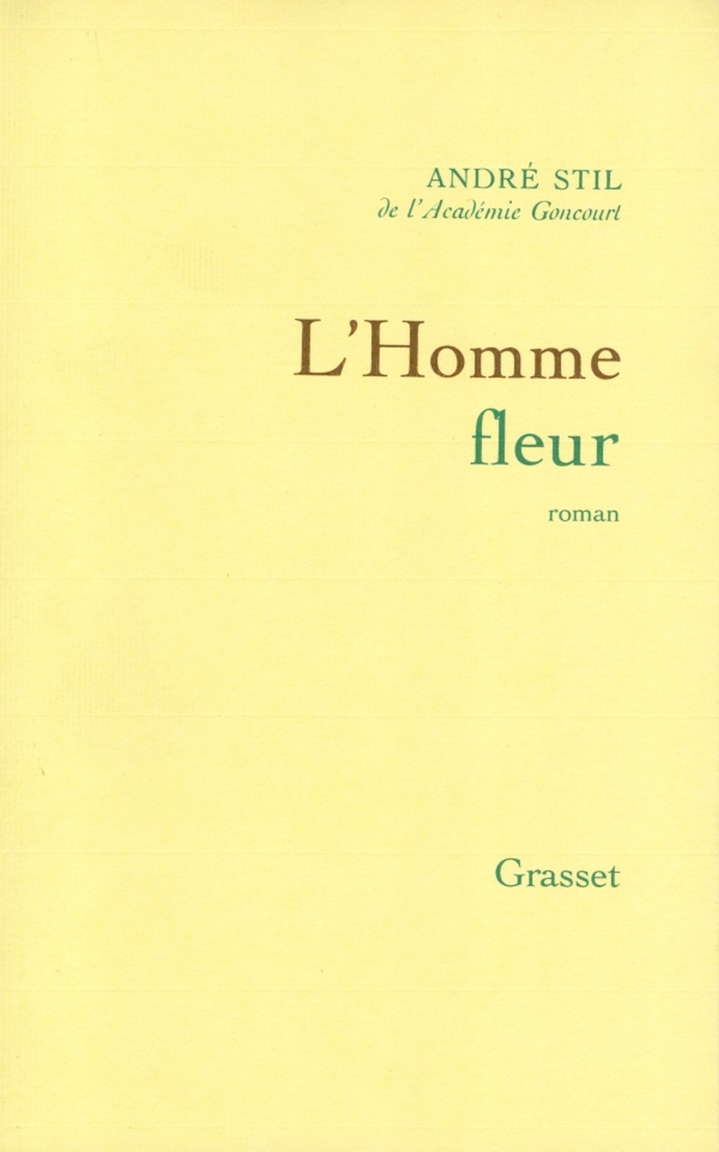 L'homme fleur (French Edition)