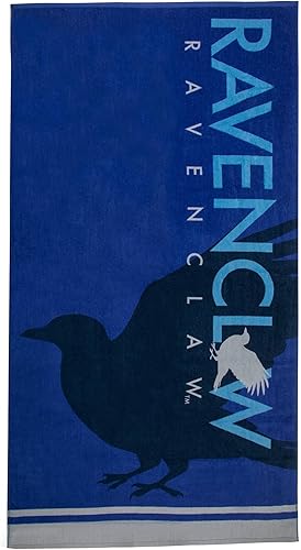 Cinereplicas Harry Potter - Beach Towel SlytherinGryffindorHufflepuffRavenclaw - Official License