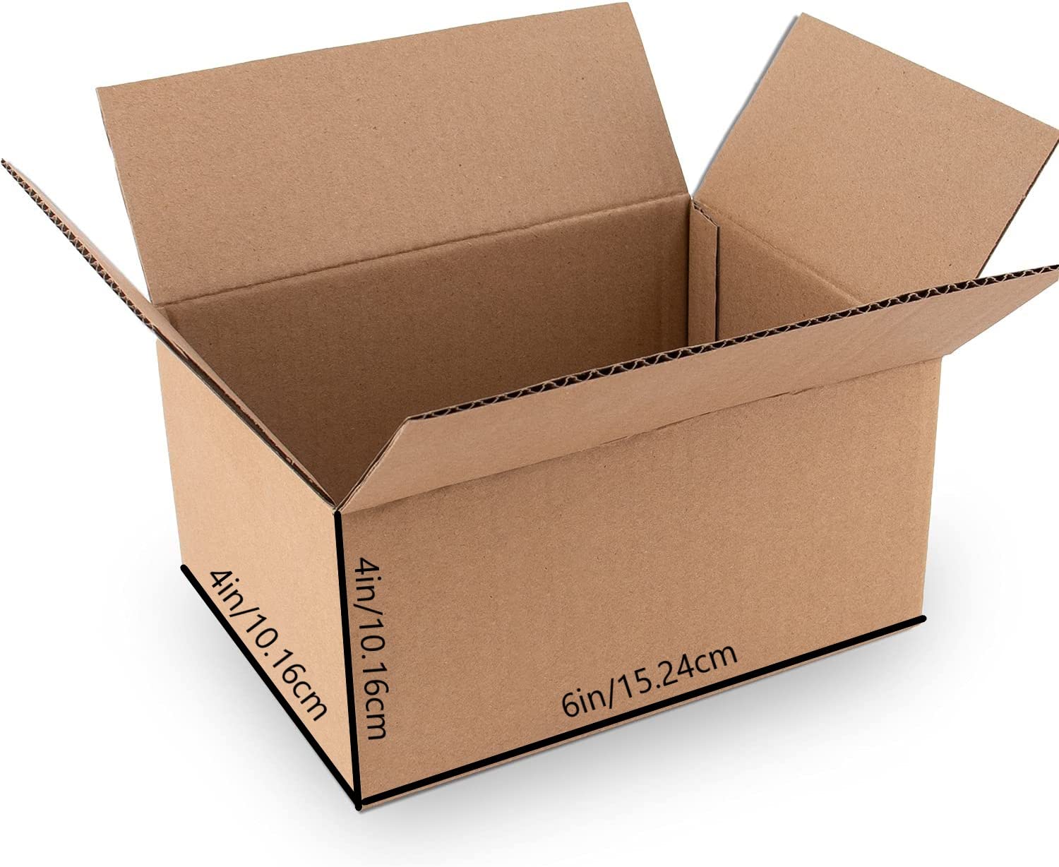 Bleus Packaging 3Ply Corrugated Box For Packing Shipping Courier Box,Size_ 6x4x4 Inches, Length 6 Inch - Width 4 Inch - Height 4 Inch, Very Hard In Strength Brown Color (40) (B09Z2VNKLV) Amazon Price History, Amazon Price Tracker