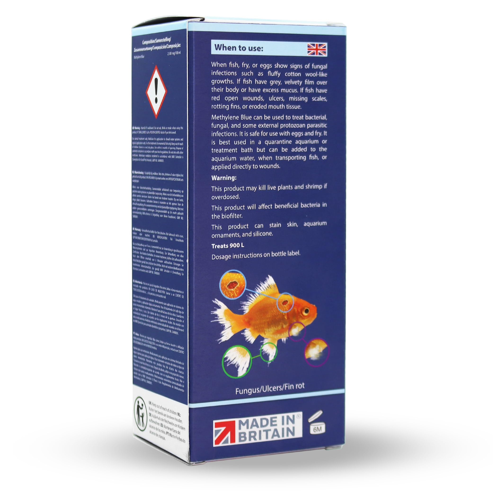 NT Labs Methylene Blue, Aquarium Fish Medicine - Image 2