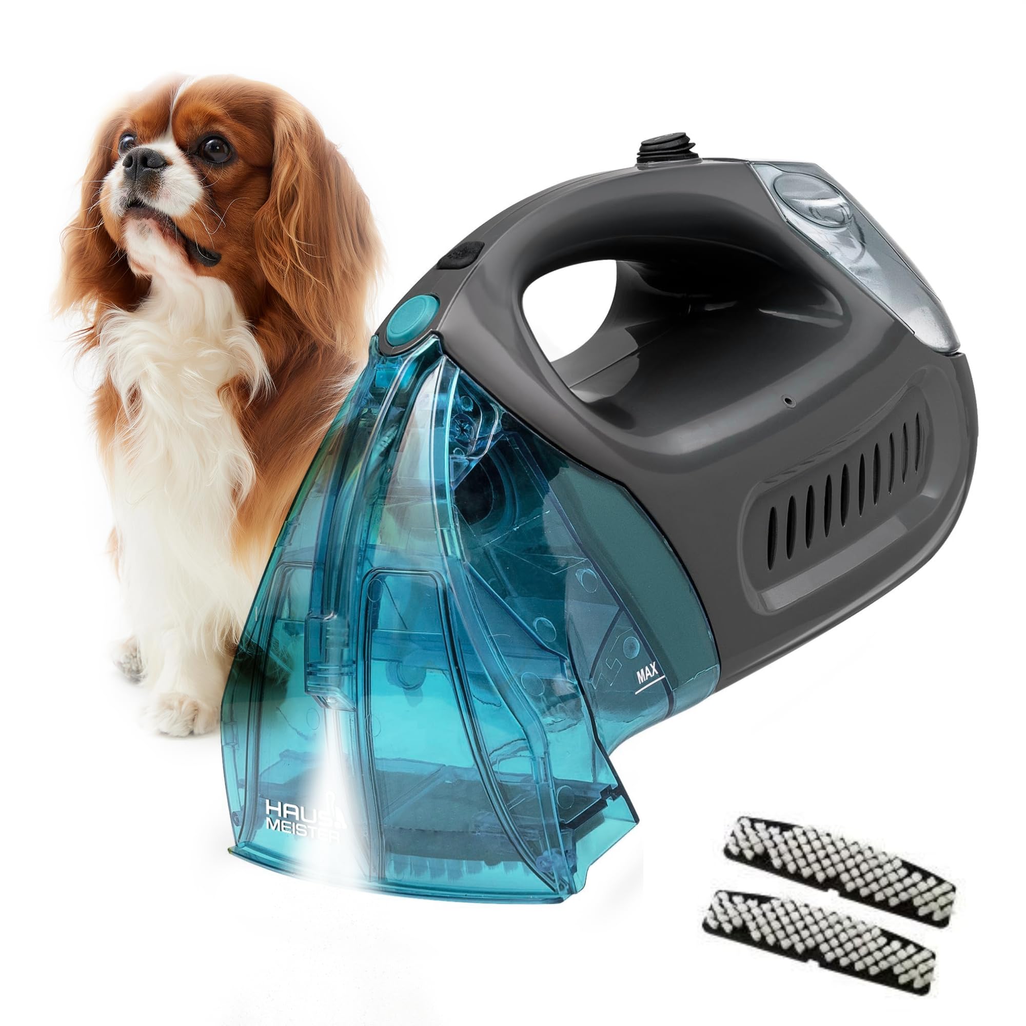 Hausmeister Hydroflex Portable Carpet Cleaner Machine Upholstery Cleaner Machine for Couch Car Seats Pet Stains 500W Powerful Handheld