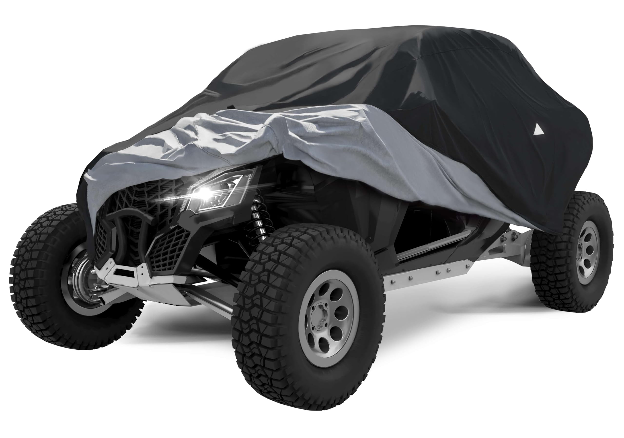 WALSER Quad Cover All Weather, copertura impermeabile per veicoli fuoristrada, garage pieghevole per tutte le stagioni resistente ai raggi UV nero, M