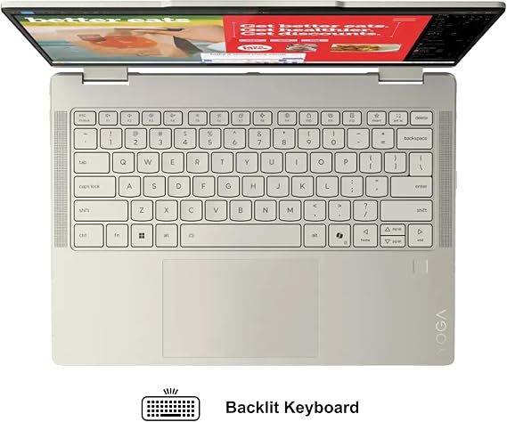 Lenovo Yoga 7 2-in-1 Laptop 14 WUXGA OLED Touch (100% DCI-P3, 600nits HDR) AMD 6-core Ryzen AI 5 340 (Up to 50 Tops) 16GB DDR5 1TB SSD for Designer Business Professional Win11 ICP Hub