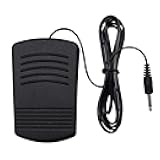 YEQIN Mini Sewing Machine Foot Pedal, Momentary Foot Pedal Switch Household Sewing Machine Foot Operated Pedal Controller for Small Sewing Machines 202 505 Making