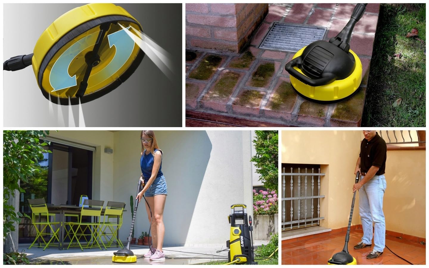 LAVOR Myjka Ciśnieniowa Prime 165 Zestaw Max: 250 EwBAR, Moc Silnika: 2500 W, Wąż Do Kanalizacji 6m, Aluminiowa Pompa, Bęben do zwijania, wzmocniony ABS, Dysza Turbo, zestaw do czyszczenia patio