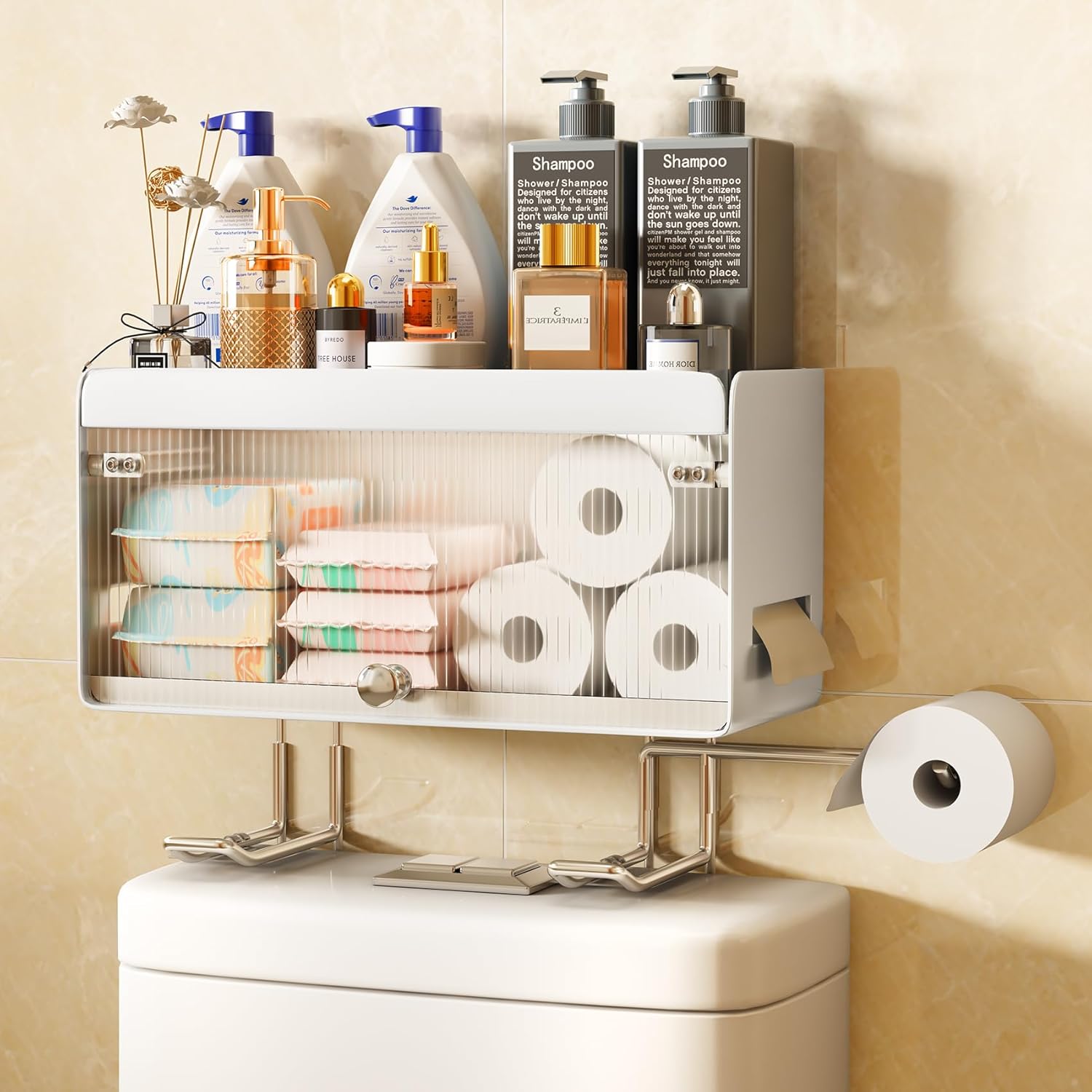 Over Toilet Storage, 2Tier Bathroom Organizer Over Toilet