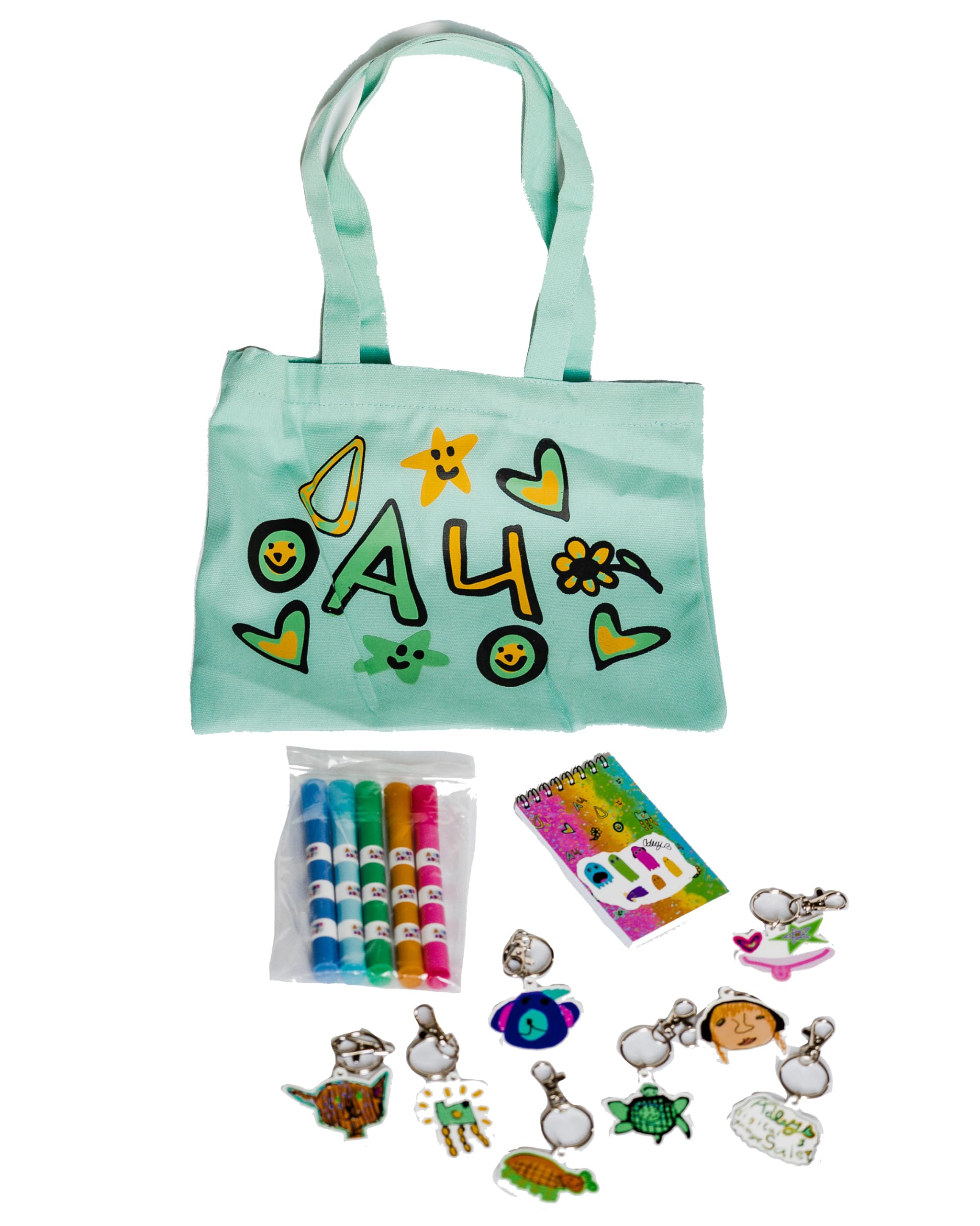 A FOR ADLEY Digital Garage Sale Complete Set, Custom Tote Bag and Adley Designed Extras