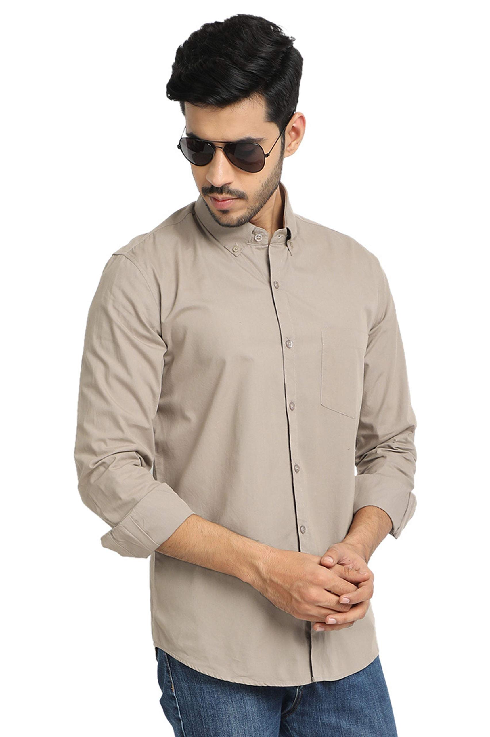 DEZANOCotton Button Down Shirt