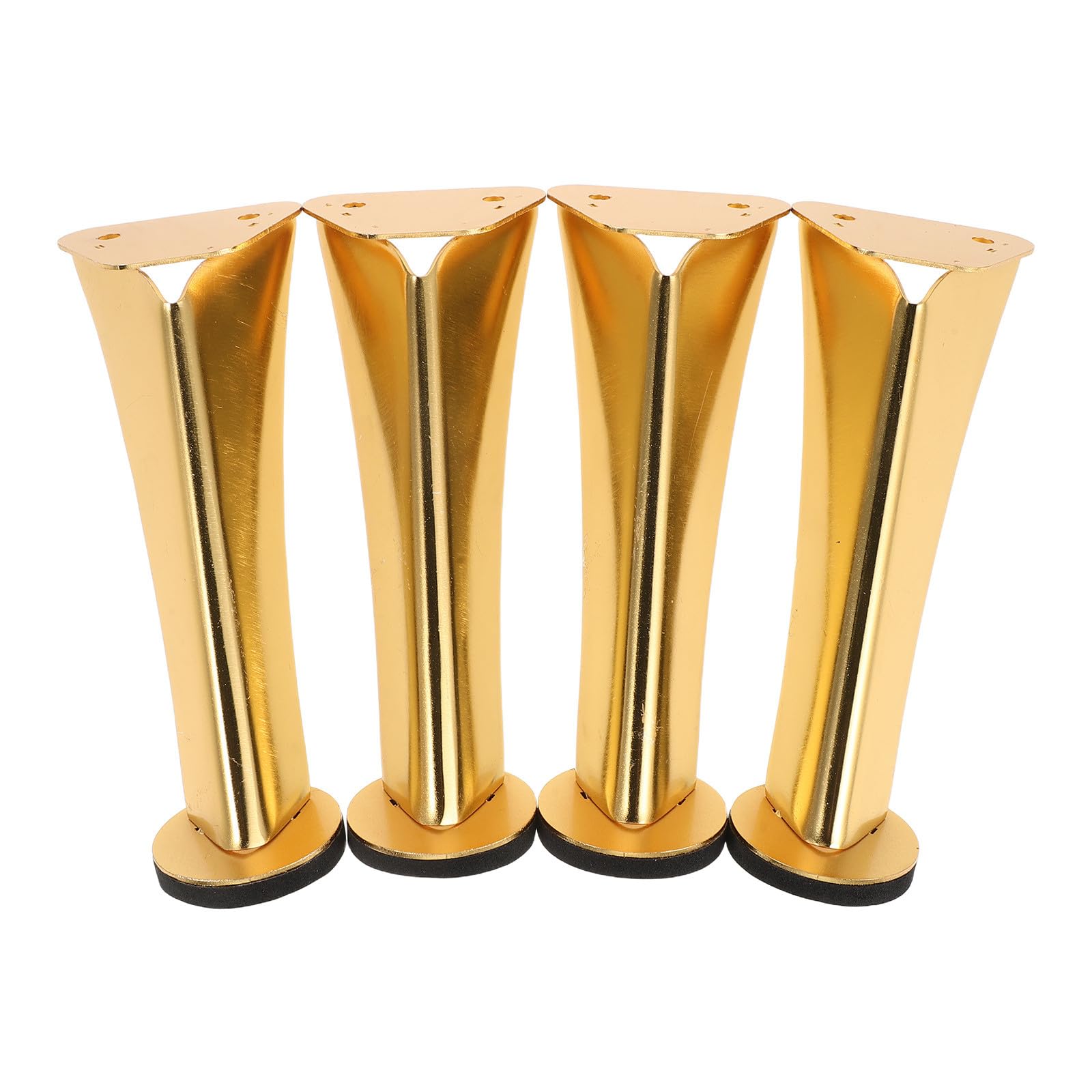 Zerodeko 4 soportes para manos y patas para mesa de manicura, color dorado.