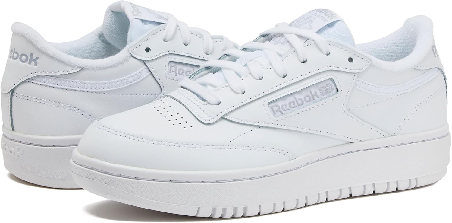 Reebok Womens Club C Double Revenge Platform Tennis Shoes for Women, Fashion Womens Sneakers - Image 6