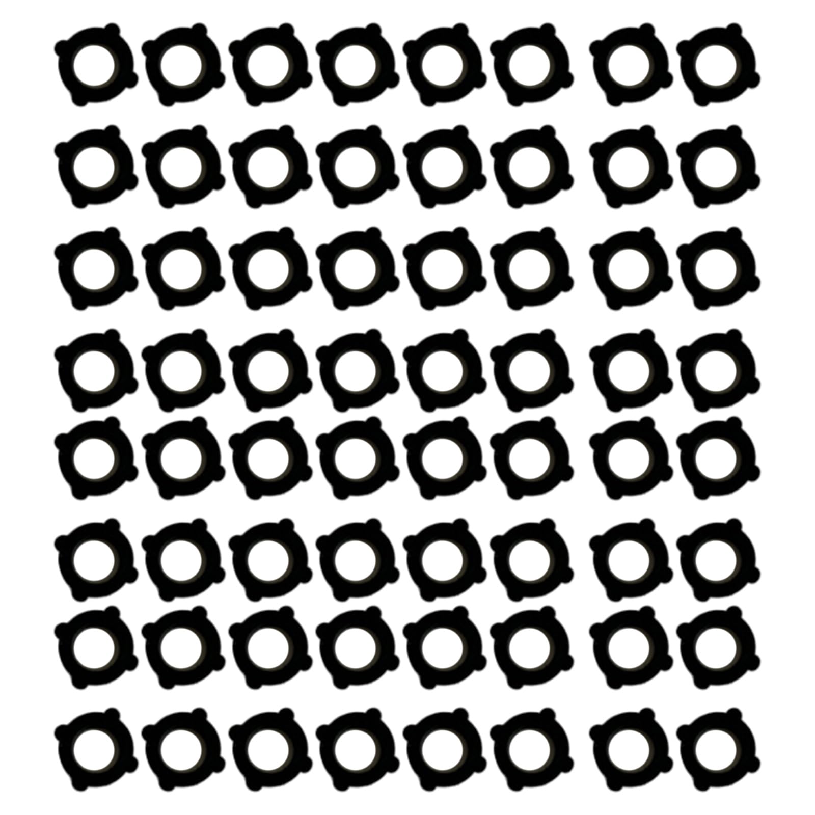 Tsophreniq 4 Point Water Stop G 100Pcs Faucet Washers Elastic Sealing Rings For Toilet Tanks, Garden Sprinklers, Automotive Leak Garden Sprinkler Washers