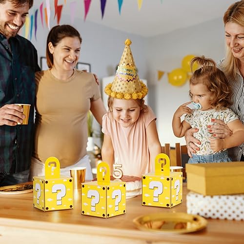 Vista 17 de 24 cajas de regalo de Navidad, caja de dulces de Navidad 3D para niños, galletas de Navidad, adornos de papel, cajas de Papá Noel para escuela