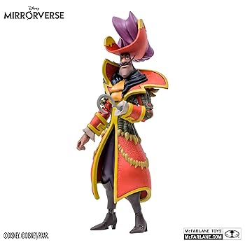 レア美品です！DISNEY Captain Hook 天然石 台座 フィギュア ディズニーストア フック船長 キャプテン・フック 12インチ