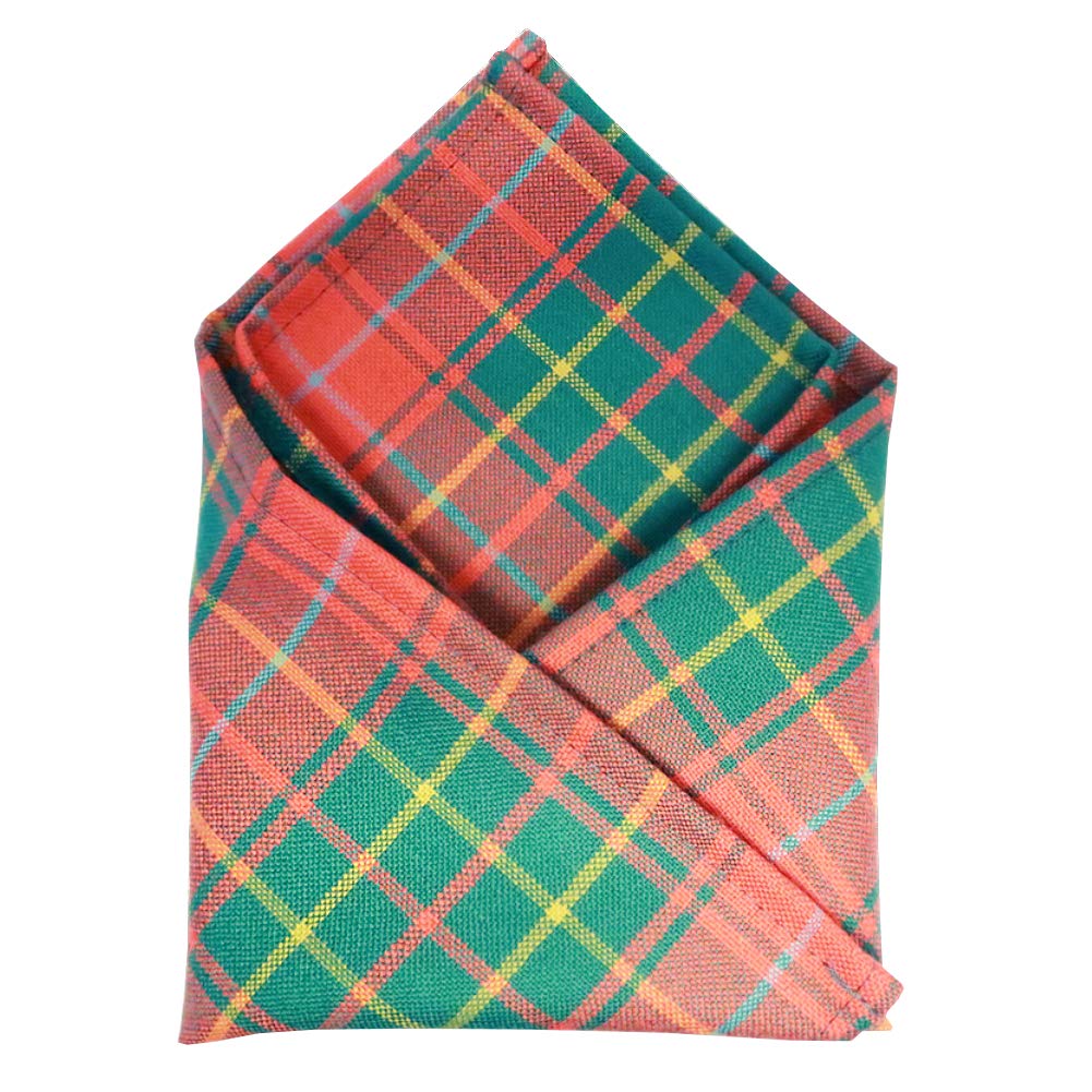 Ingles Buchan Burnett Ancient Tartan Pocket Handkerchief Square