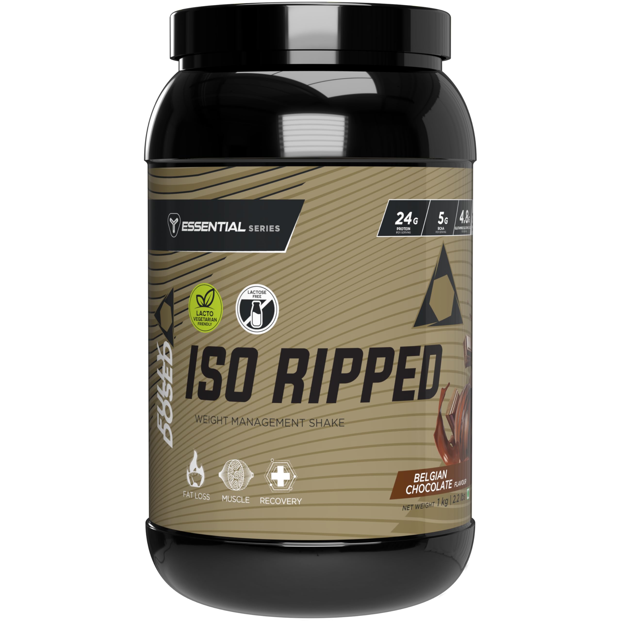 Fully Dosed ISO RIPPED Whey Protein Isolate for Fat Loss | 25g Protein, 5g BCAA, CLA, L-Carnitine, Garcinia & Green Coffee Extract | Lean Muscle, Weight Management & Recovery | 1kg (1Kg, Chocolate)-image-12