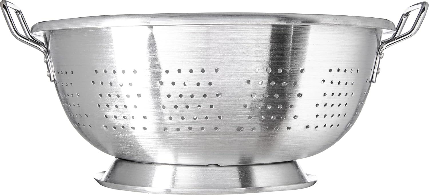 Carlisle FoodService Products CFS 60280 Dura-Ware Standard Weight Commercial Colander, 16 Quart (Pack of 6)