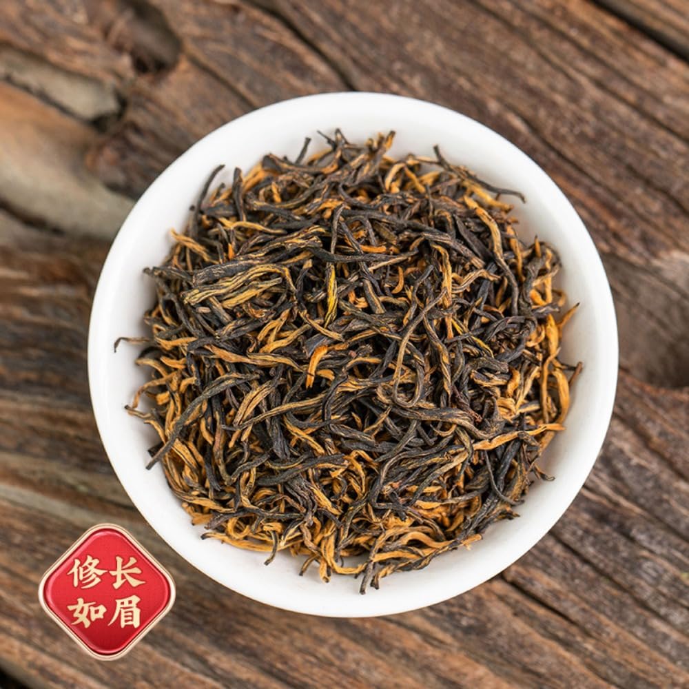 Té Negro Jinjunmei Premium, Juego de Doble Lata (250g*2), Aroma Intenso