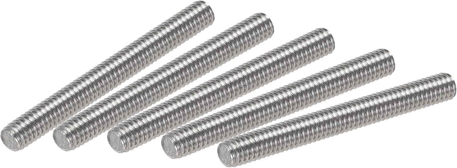 Generic 50Pcs M4 x 30mm Fully Threaded Rod 304 Stainless Steel Right Hand Threads,M4-0.7 Thread Pitch