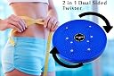 Mabron Fit Twister Abdonal ABS Exerciser Magnetic Treatment Therapy Body Toner-Fat Buster Tummy Twister Perfect Waist Trimmer Home Gym Equipment for Men and Women gallery image