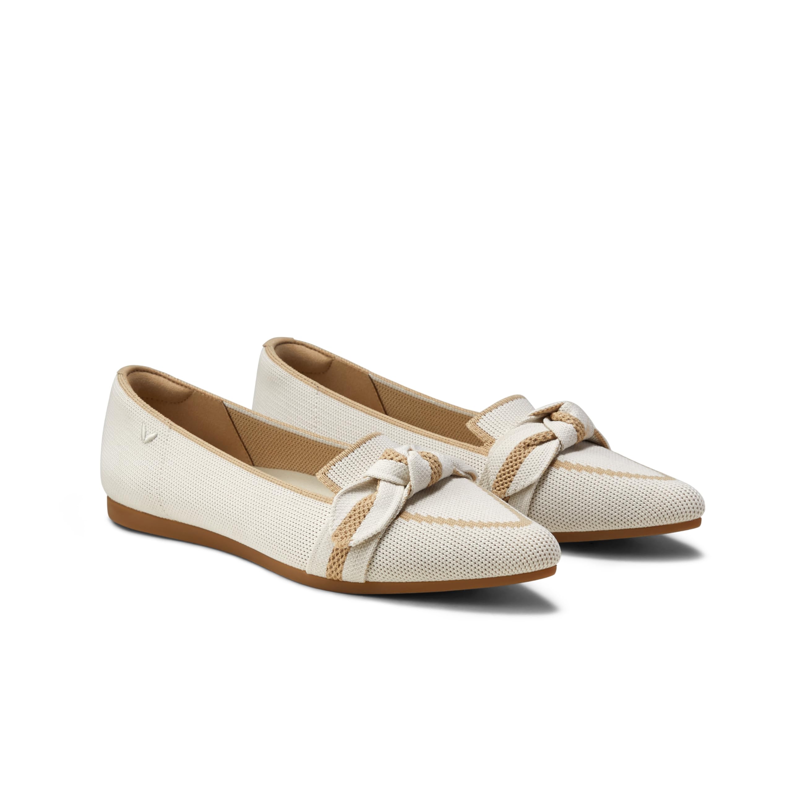 VIVAIA Michelle 2.0 Women's Pointed-Toe Bow Slip on Loafers, Elegant and Smart Casual Shoes