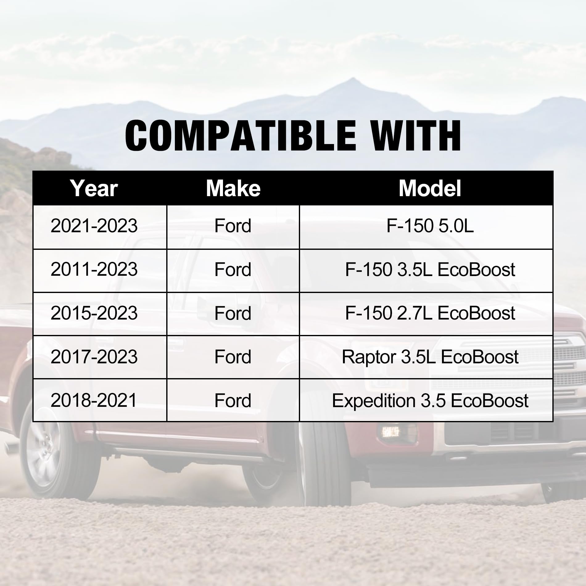 EVIL ENERGY Oil Catch Can,Air Oil Separator compatible with 2011-2023 Ford F-150 2017-2023 Ford Raptor 2018-2021 Ford Expedition 3OZ