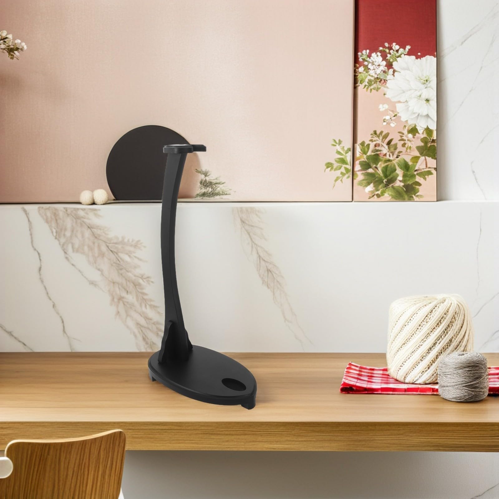Sewroro Soporte Vertical para Espada Japonesa de Suelo, un Nivel, Negro