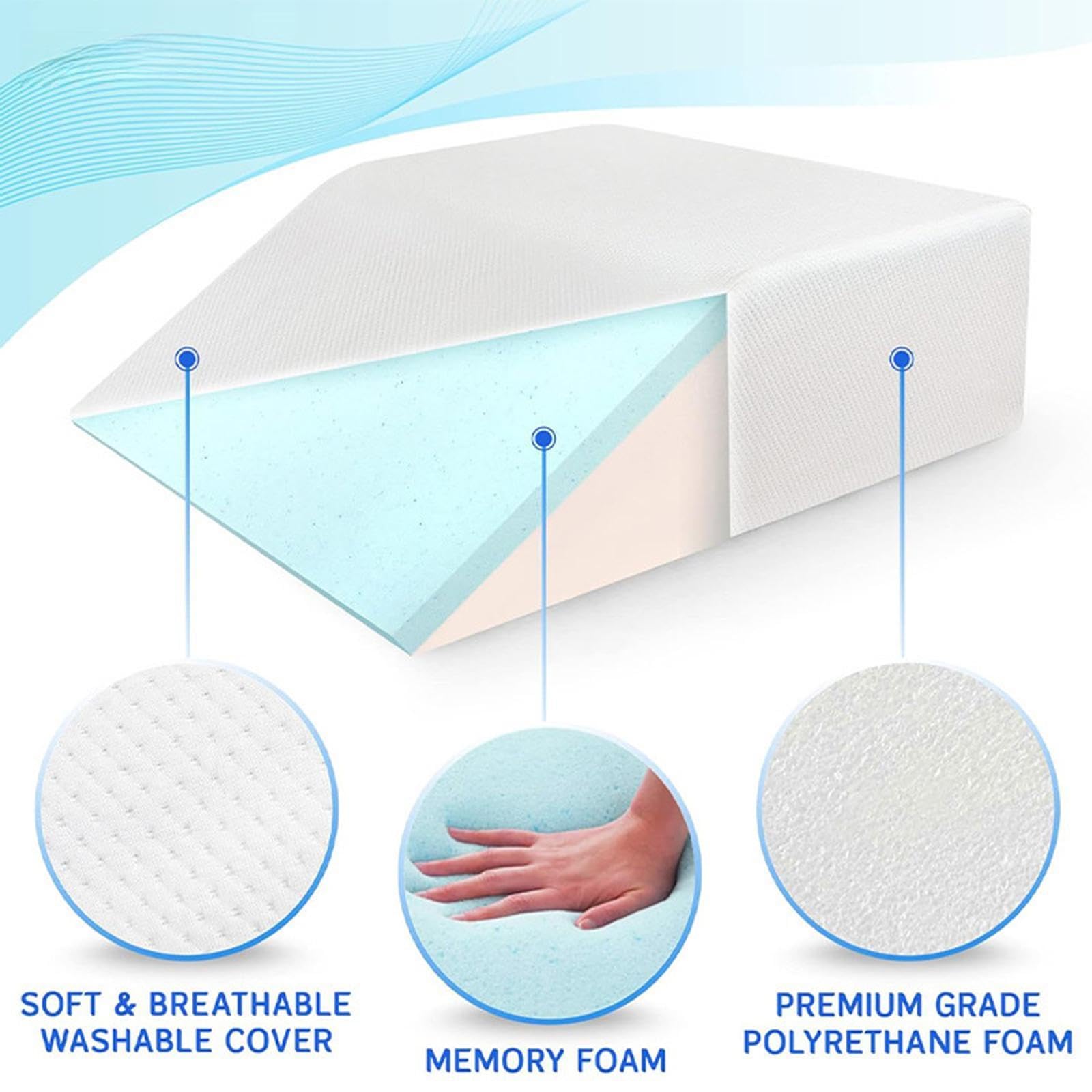 Almohada Elevadora De Piernas con Espuma Viscoelástica