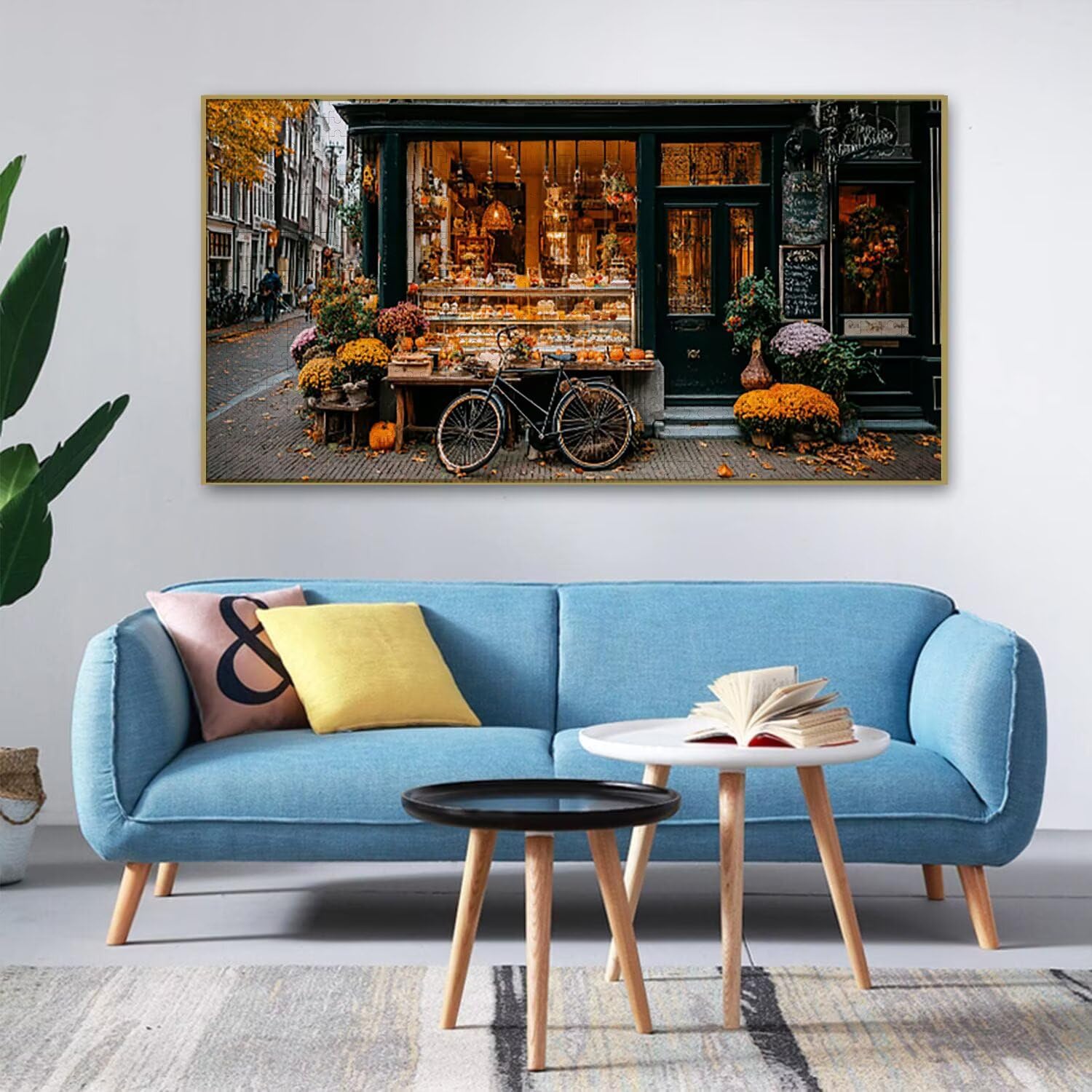 Puzzle dla dorosłych 1100 elementów, puzzle piekarnicze, puzzle dla dorosłych klasyczne i od 14 lat junior, rodzinna rozrywka domowa puzzle prezent 87x42cm l-719