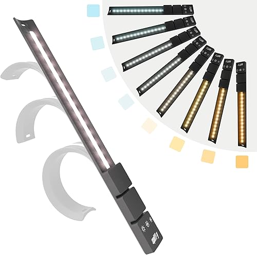 Spekular Envoltura de luz LED, varita de luz LED magnética portátil con 28 LED 95-CRI y 5 efectos  para fotografía, videografía, vlogging, creación