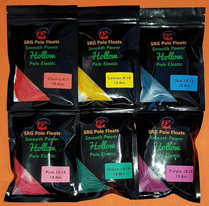 SRG Pole Floats Mega Value Hollow Latex Pole Elastic Various 2.0m / 2