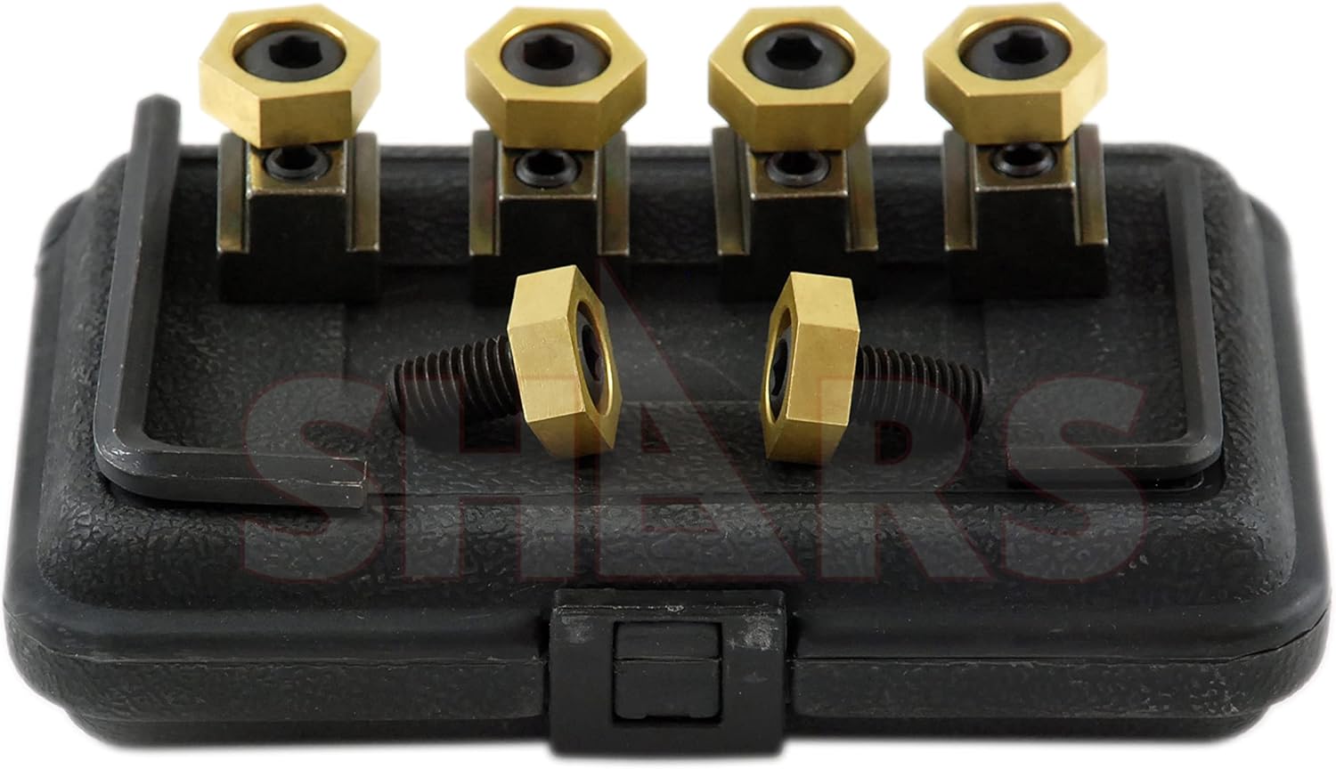 Shars 5/8" T-SLOT 12 PCS Hex Clamp Kit Bridgeport Mill 202-4799 New ]6