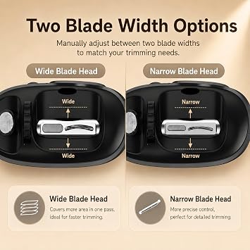 3-in-1 Electric Nail Clippers for Seniors with Adjustable Head