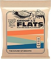 Vista 7 de Ernie Ball Group I Cuerdas Flatwound para Guitarra Bajo, Calibre 55-110 (P02802)