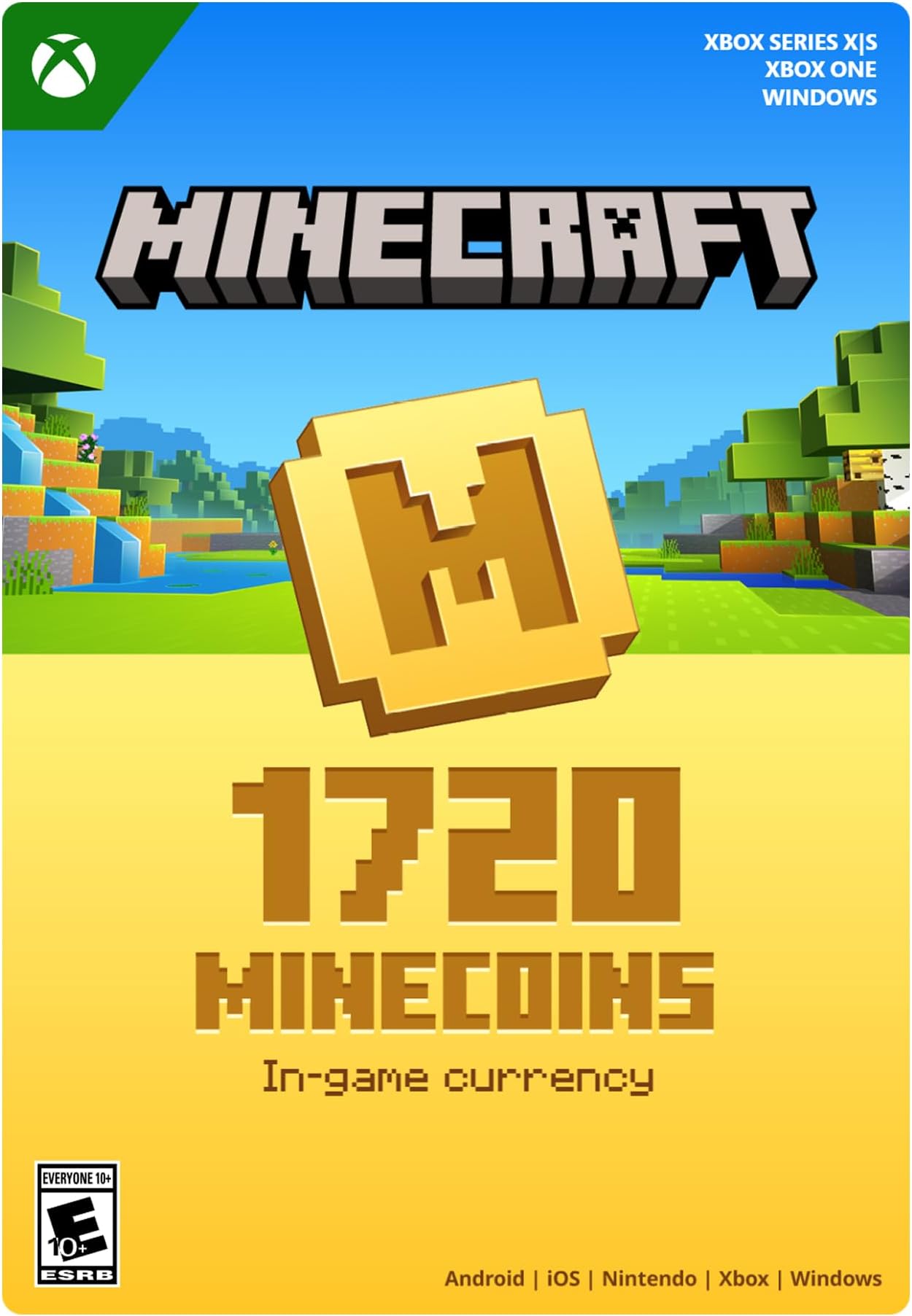 Minecraft | 1720 Minecoins Pack | Digital Code