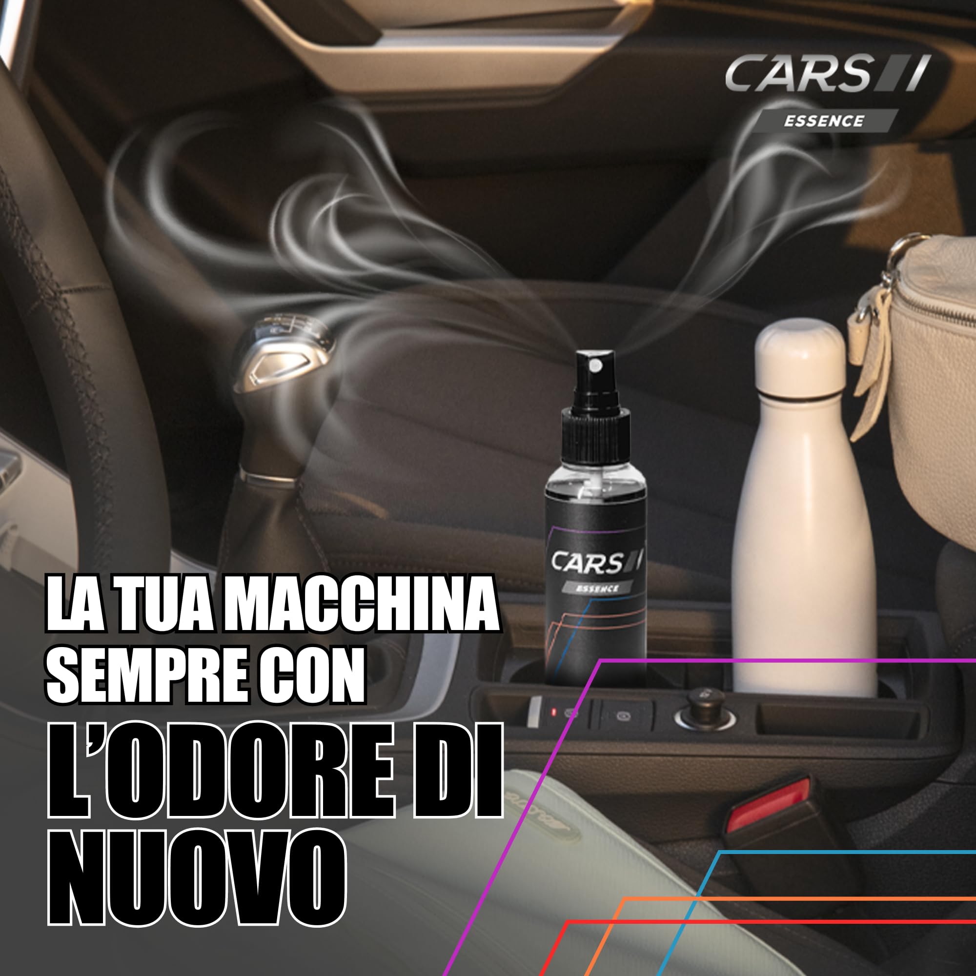 Set 20 Pezzi Boccetta Profumatore Profumo Deodorante Auto Varie Fragranze sus