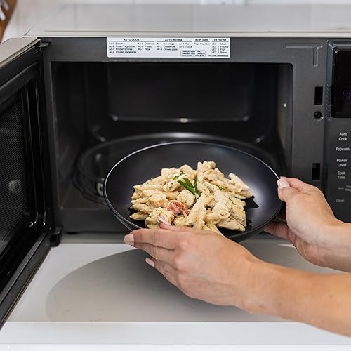 Miniatura 6 de Grow Forward Tazones de paja de trigo prémium para pasta, 30 onzas, irrompibles, anchos y poco profundos, juego de 6 cuencos de plástico